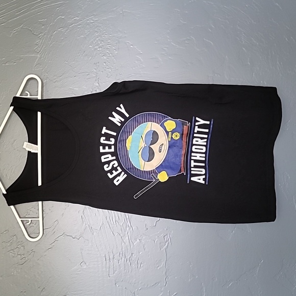 Bella Canvas Other - South Park Cartman - Respect My Authority Muscle Tee NWOT